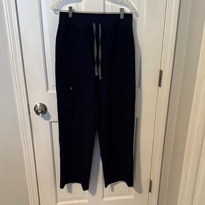 Figs women’s Navy scrub pants wide leg